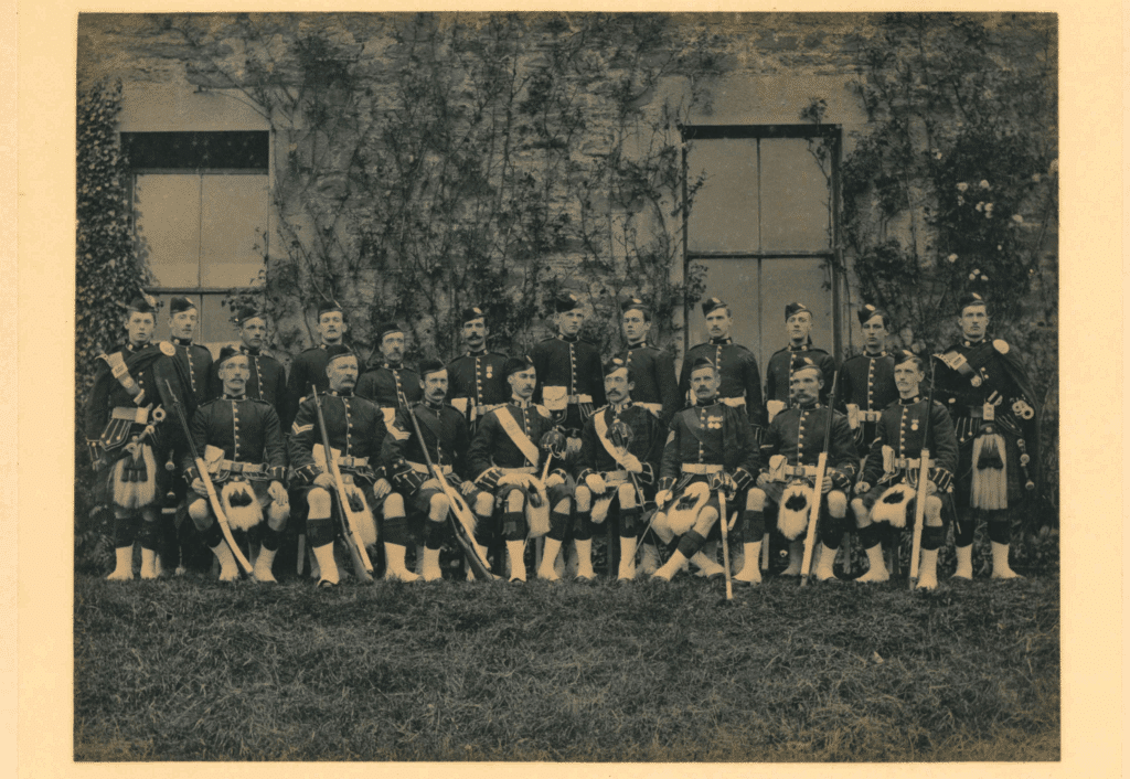 4th Volunteer Battalion in Dress Uniform in the 1890’s