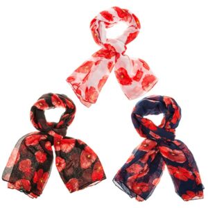 poppy scarf