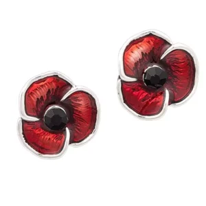 poppy stud Earrings