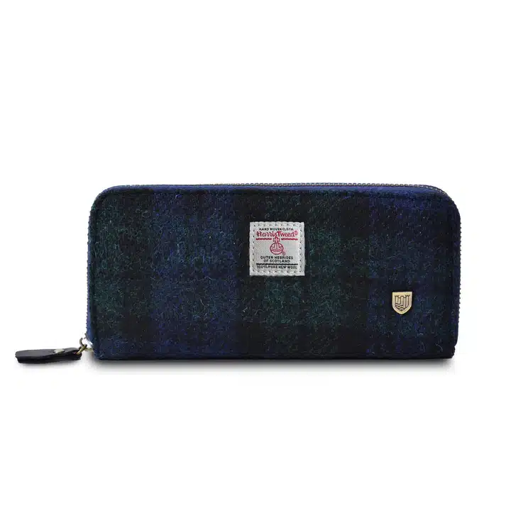 Black Watch Tweed Long Purse