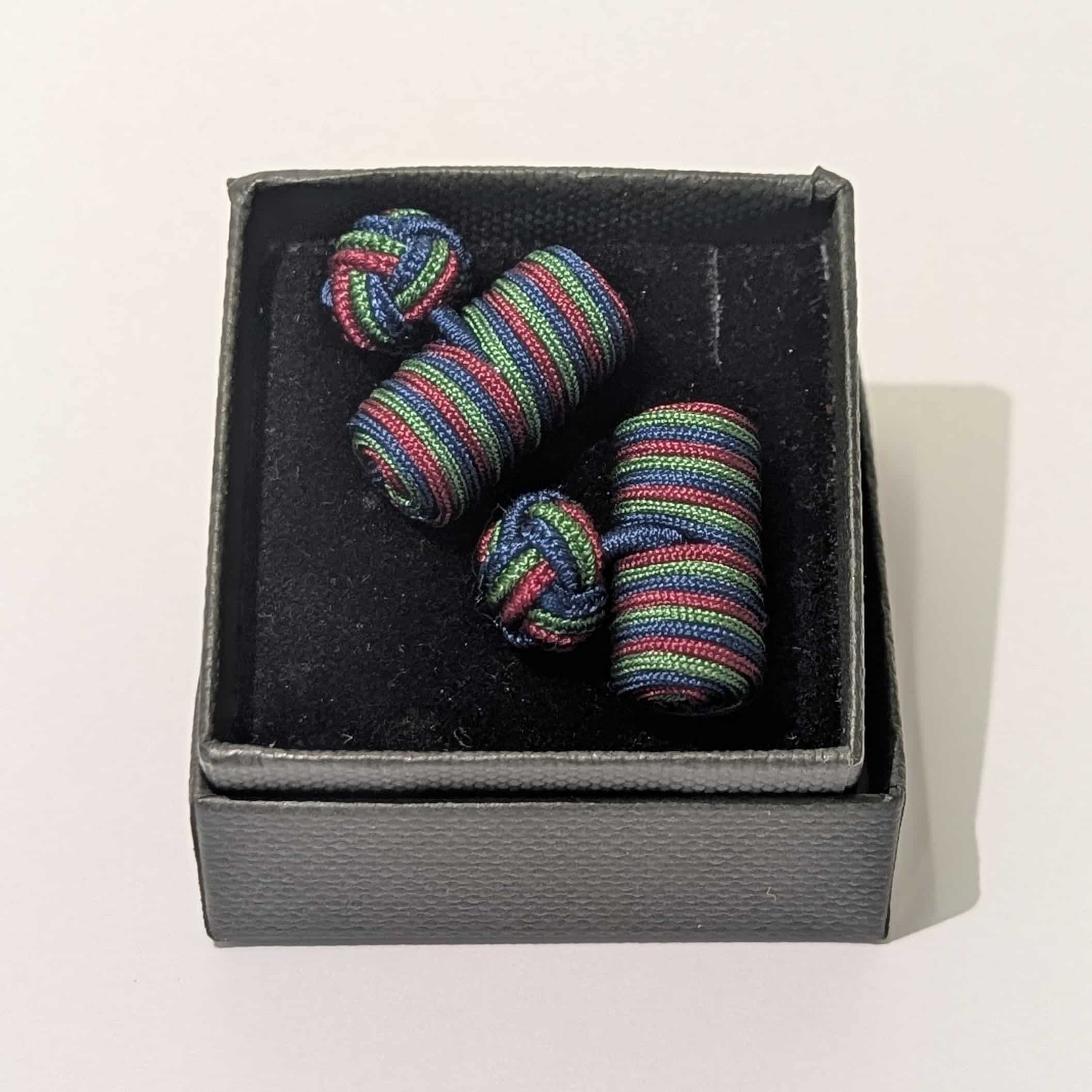 Black Watch Barrel Cufflinks - Image 2