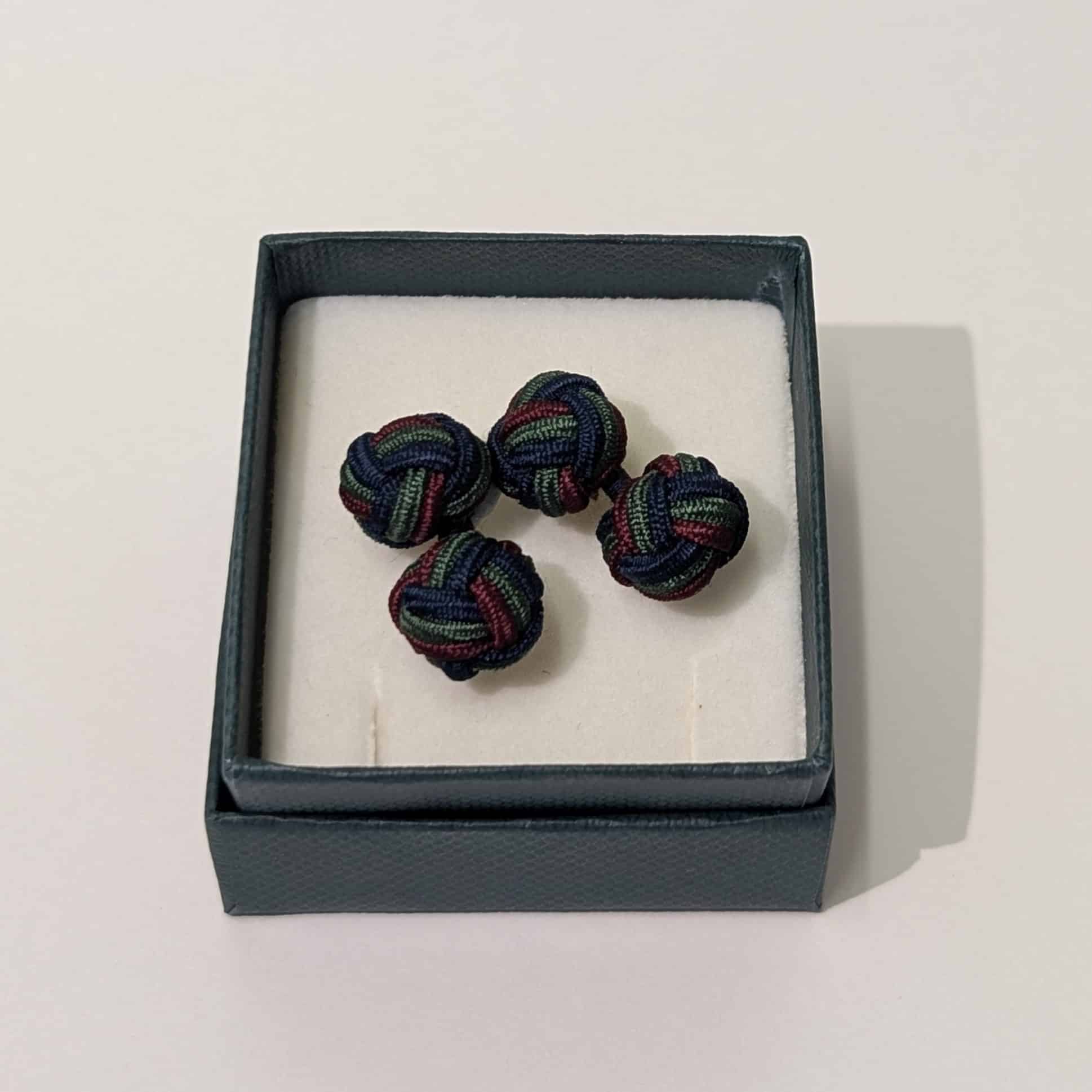 Black Watch Knot Cufflinks - Image 2