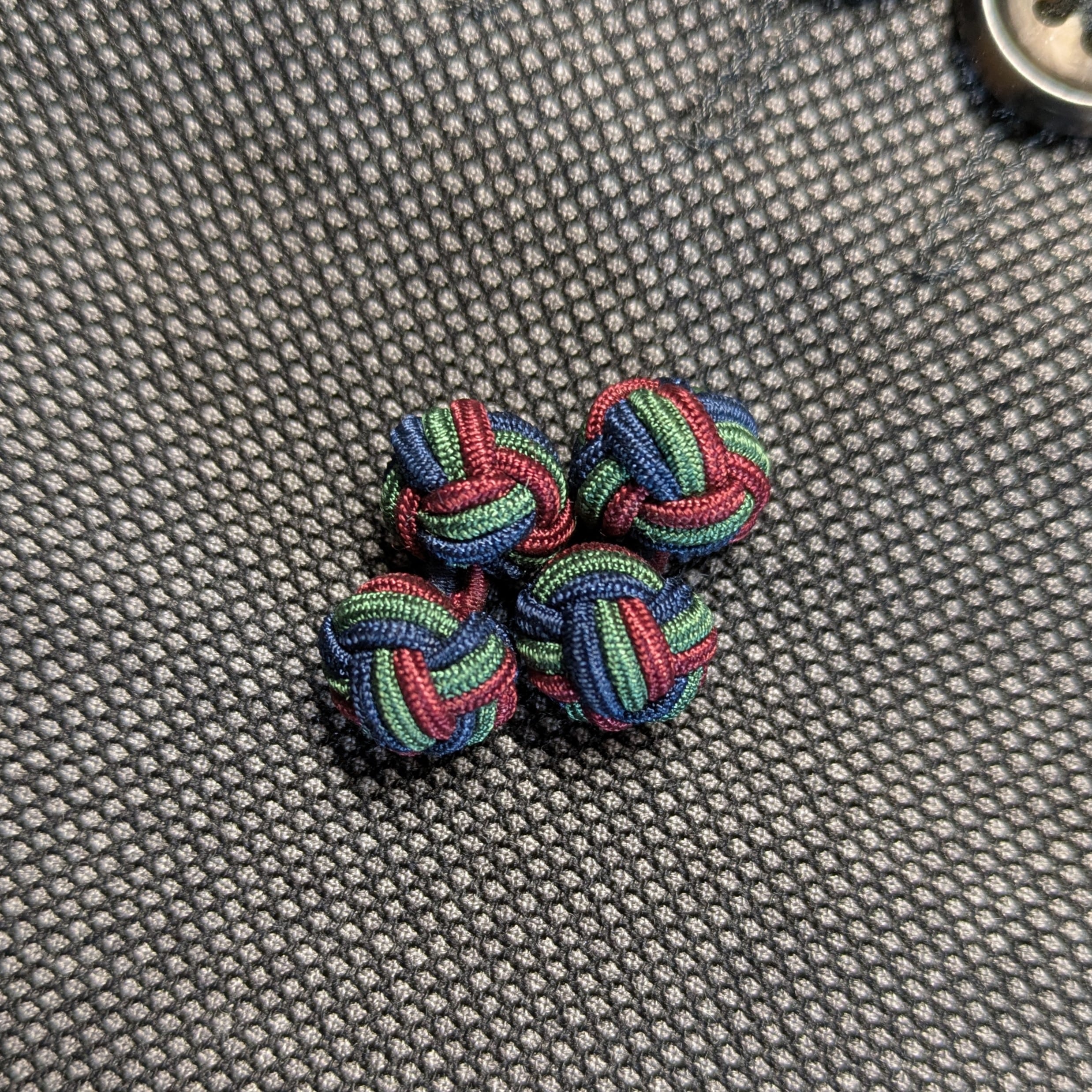 Black Watch Knot Cufflinks - Image 3