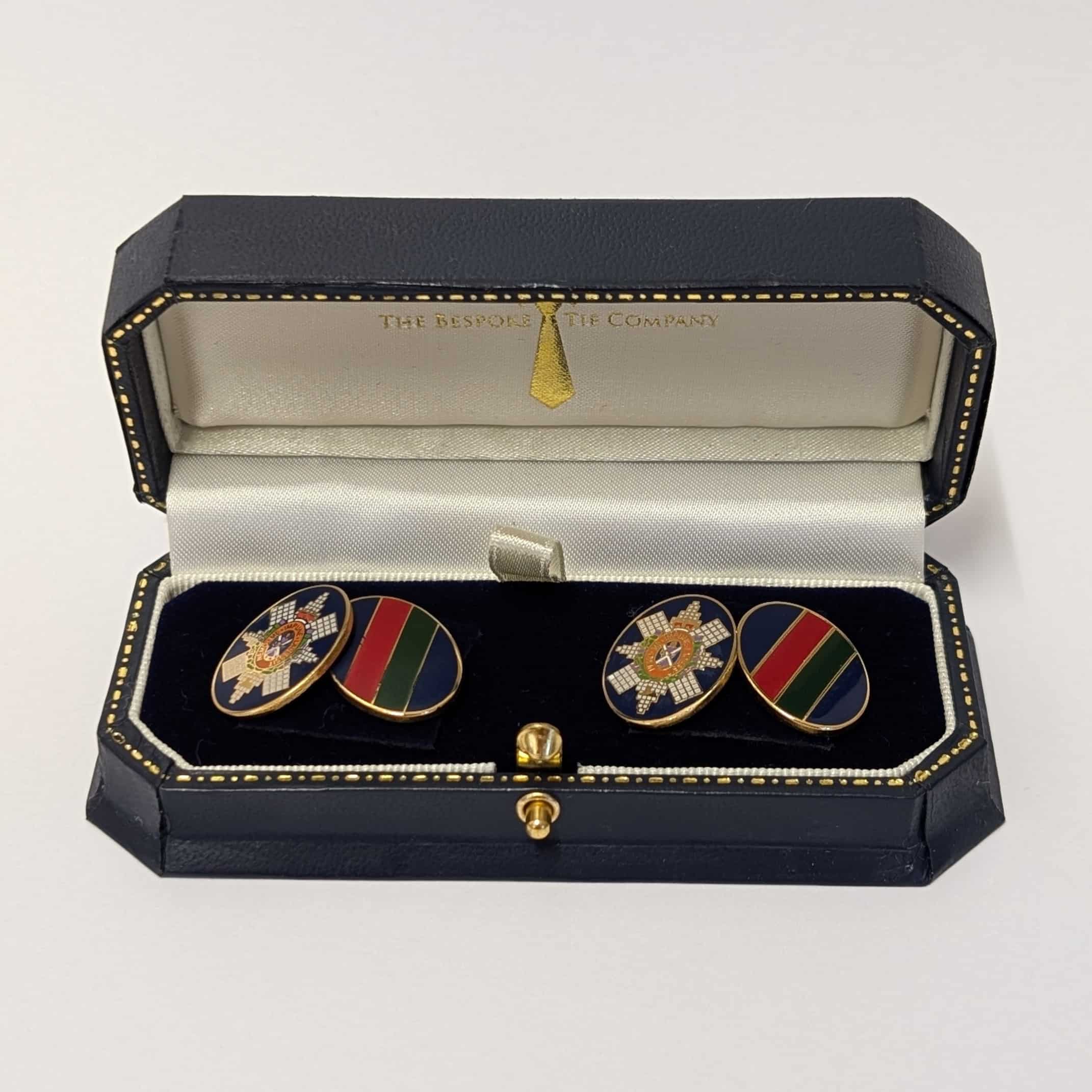 Black Watch Chain Cufflinks