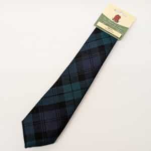 The House of Edgar Black Watch Tartan Tie