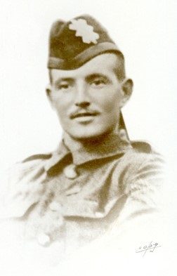 Image of Black Watch soldier David Finlay who was awarded a VC for bravery during WW1