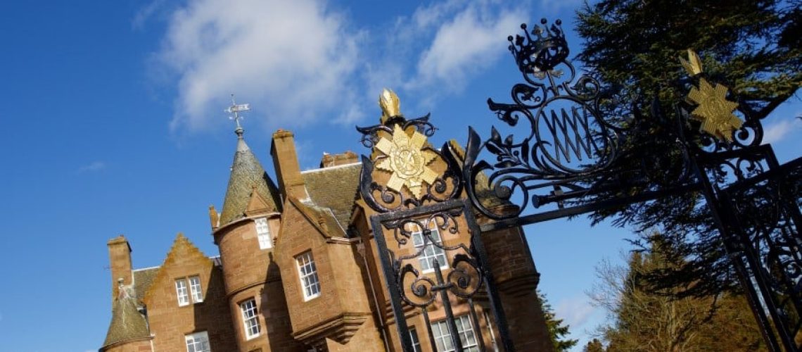 outdoor view of balhousie castle in perth
